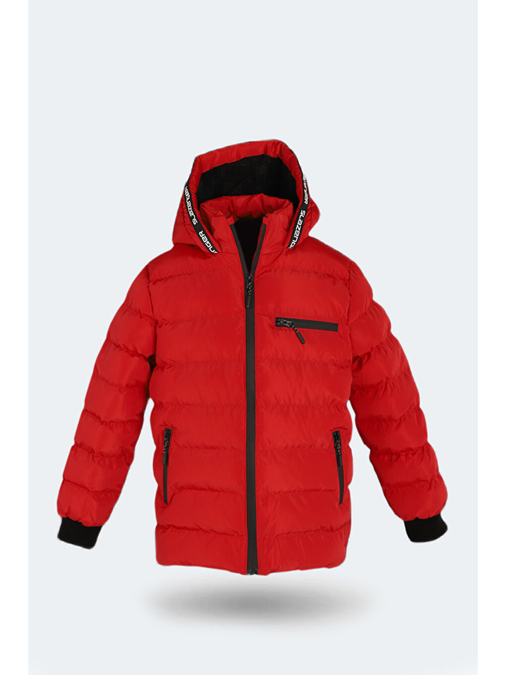CAPTAIN NEW Unisex Çocuk Mont Kırmızı-7