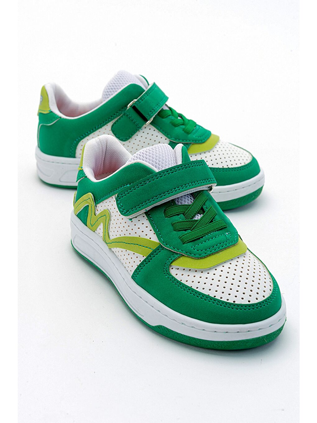 Erkek Çocuk Yeşil Sneaker Ayakkabı