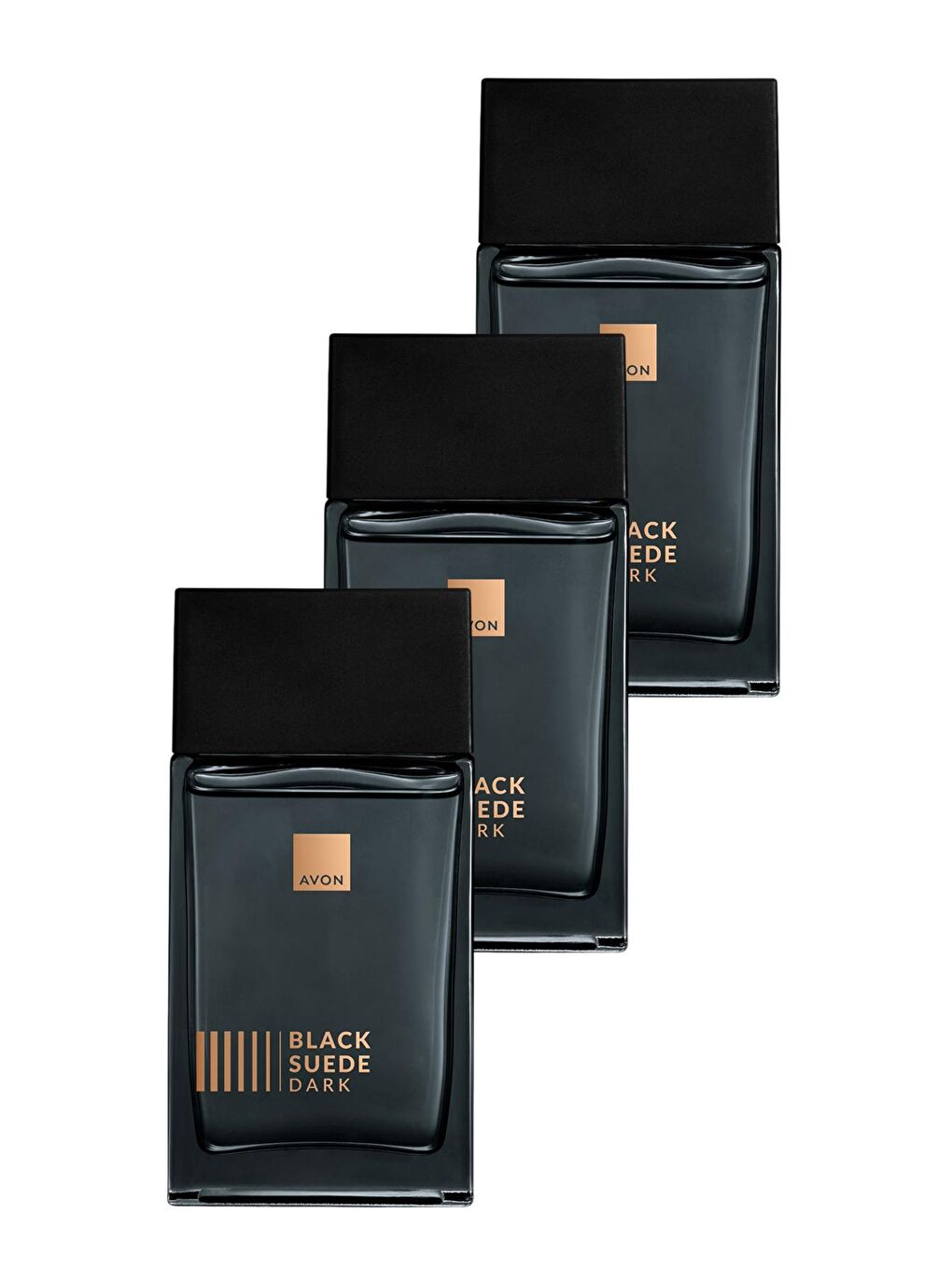 Black Suede Dark Erkek Parfüm Edt 100 Ml. Üçlü Set