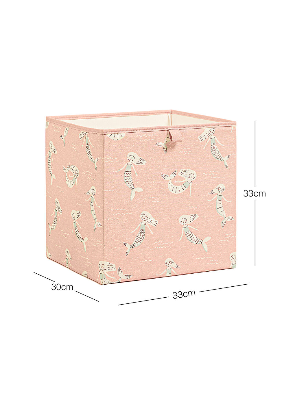 Çocuk Odası Deniz Kızı Kutu 33 x 30 x 33 cm-6