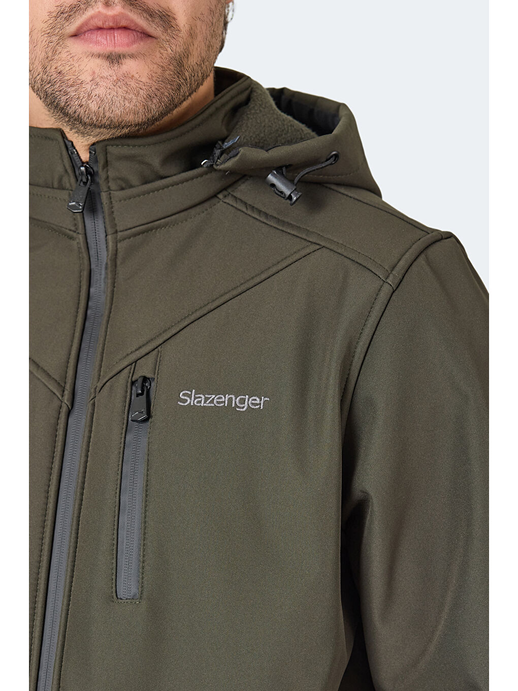 HA-YUN Erkek Mont Kaban Haki-1