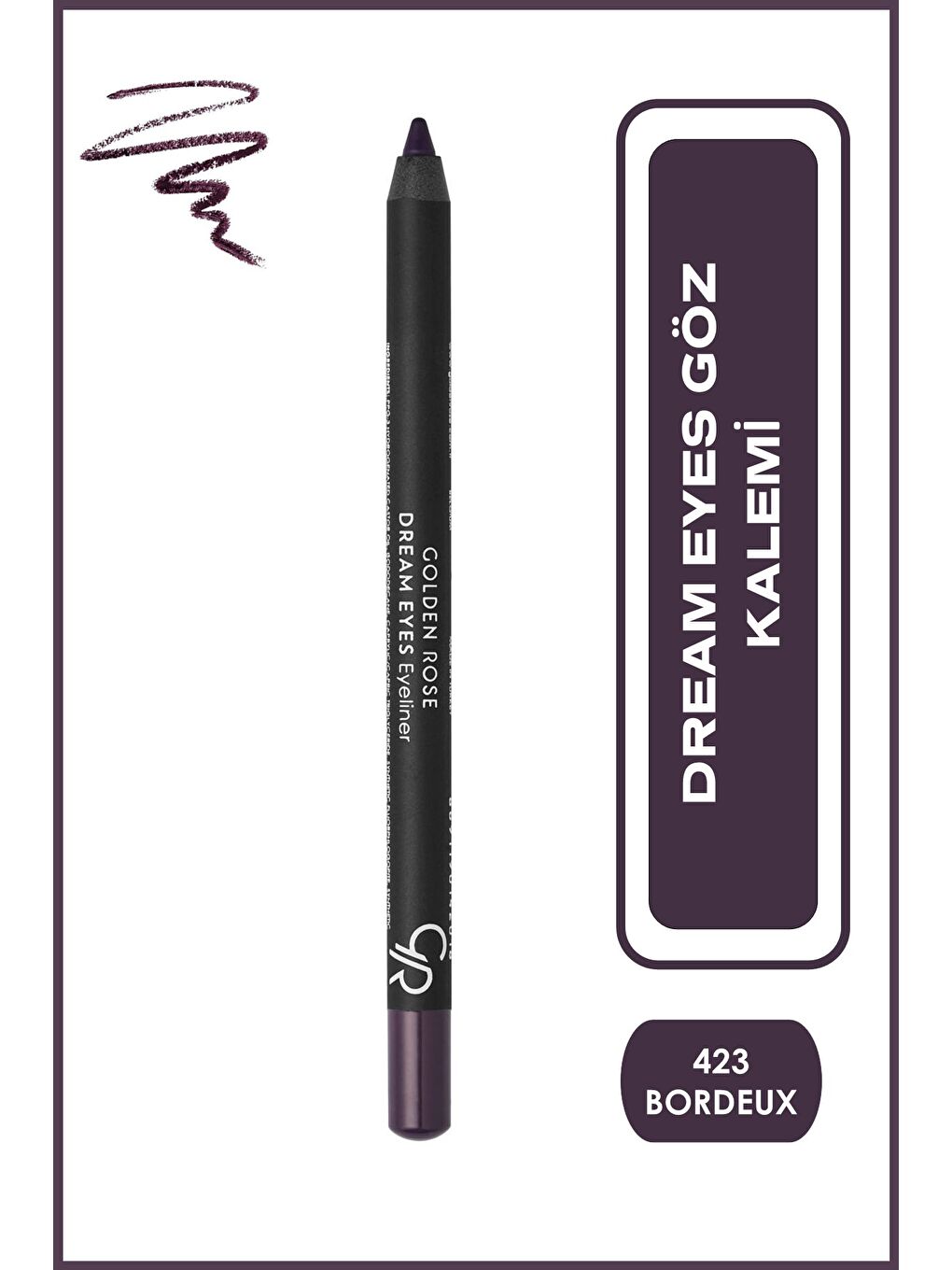 Dream Eyes Eyeliner No:423 Bordeux - Göz Kalemi
