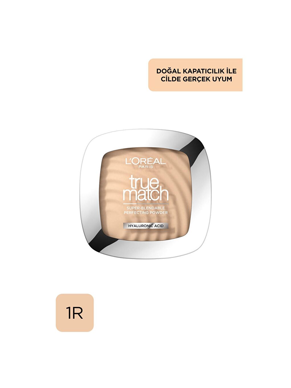 L'Oreal Paris Nude True Match Pudra C1 Rose Ivory