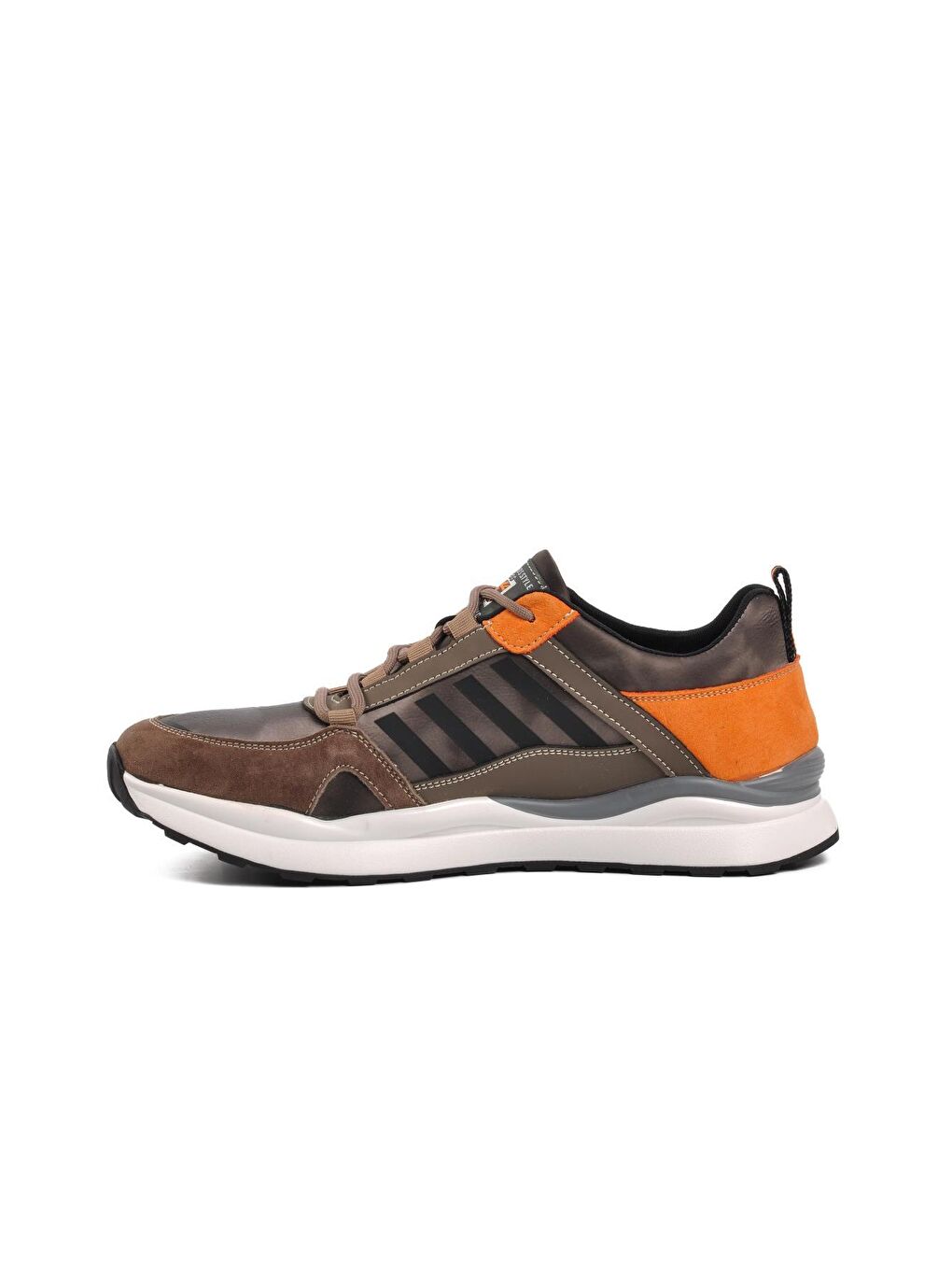 Kahverengi Kahve Bağcıklı Erkek Sneaker 23Y510-1