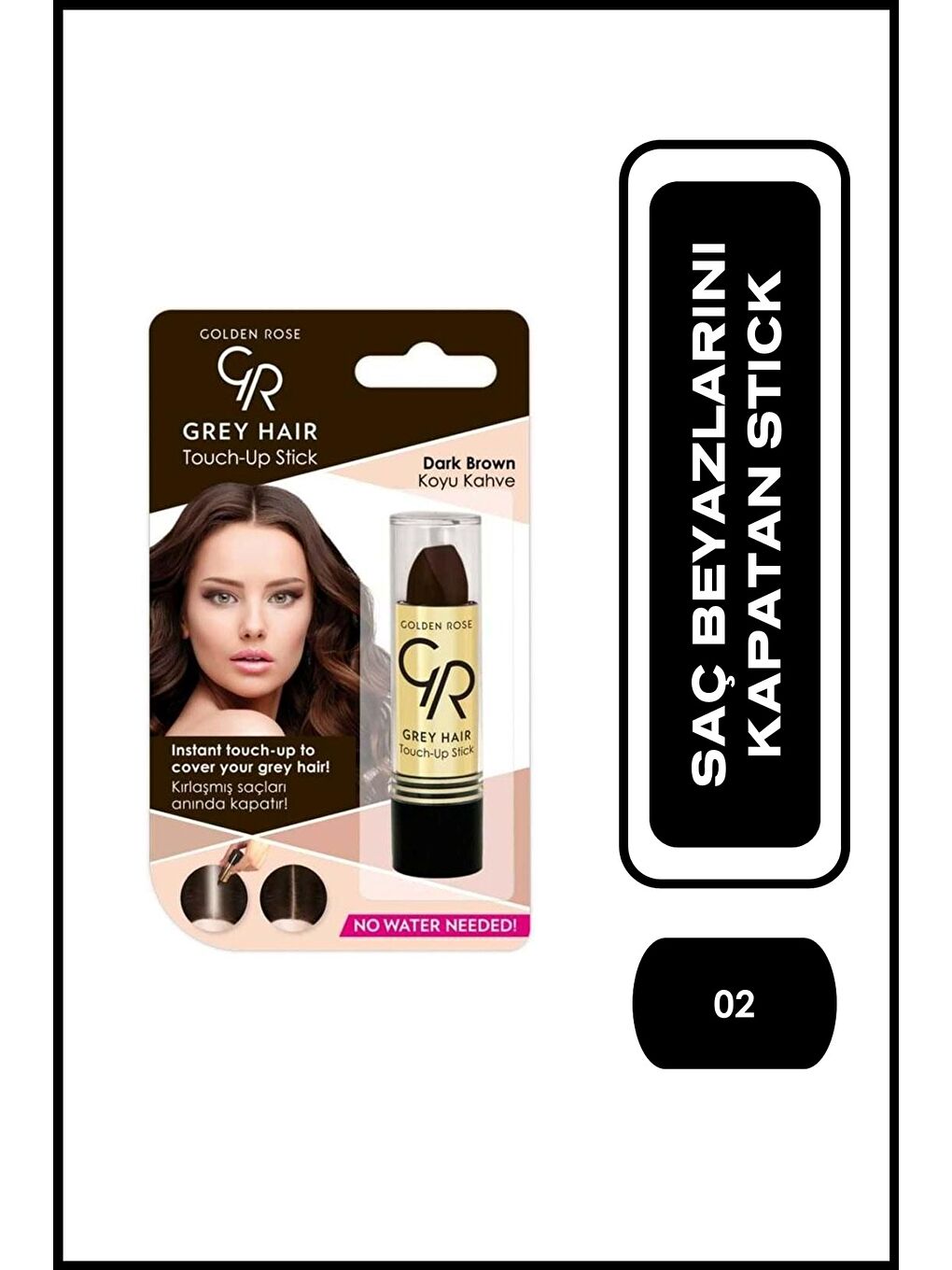 Ey Haır (DARK BROWN)no:02