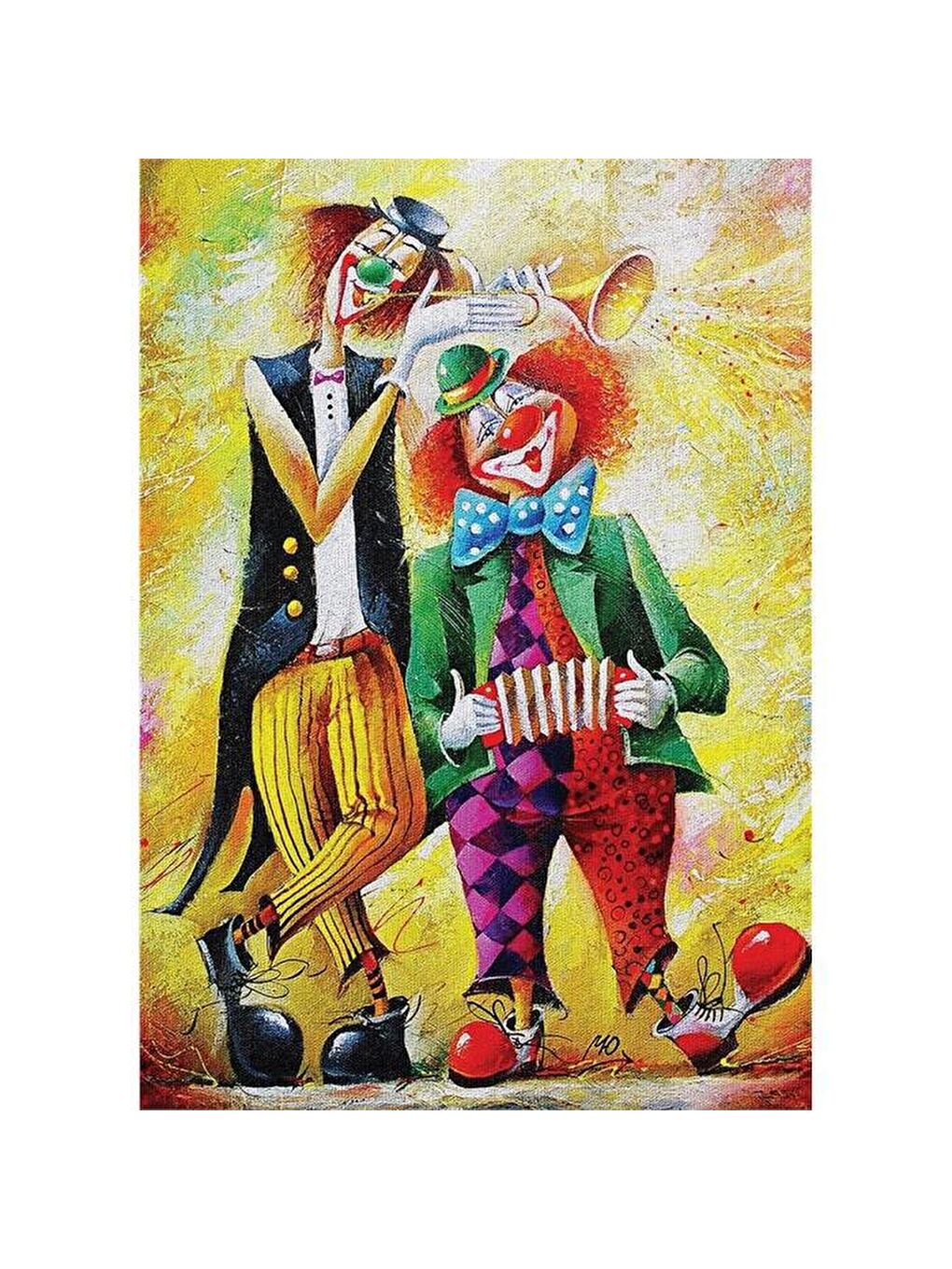 Art Puzzle Karışık 260 Parça Puzzle Müzisyen Palyaçolar