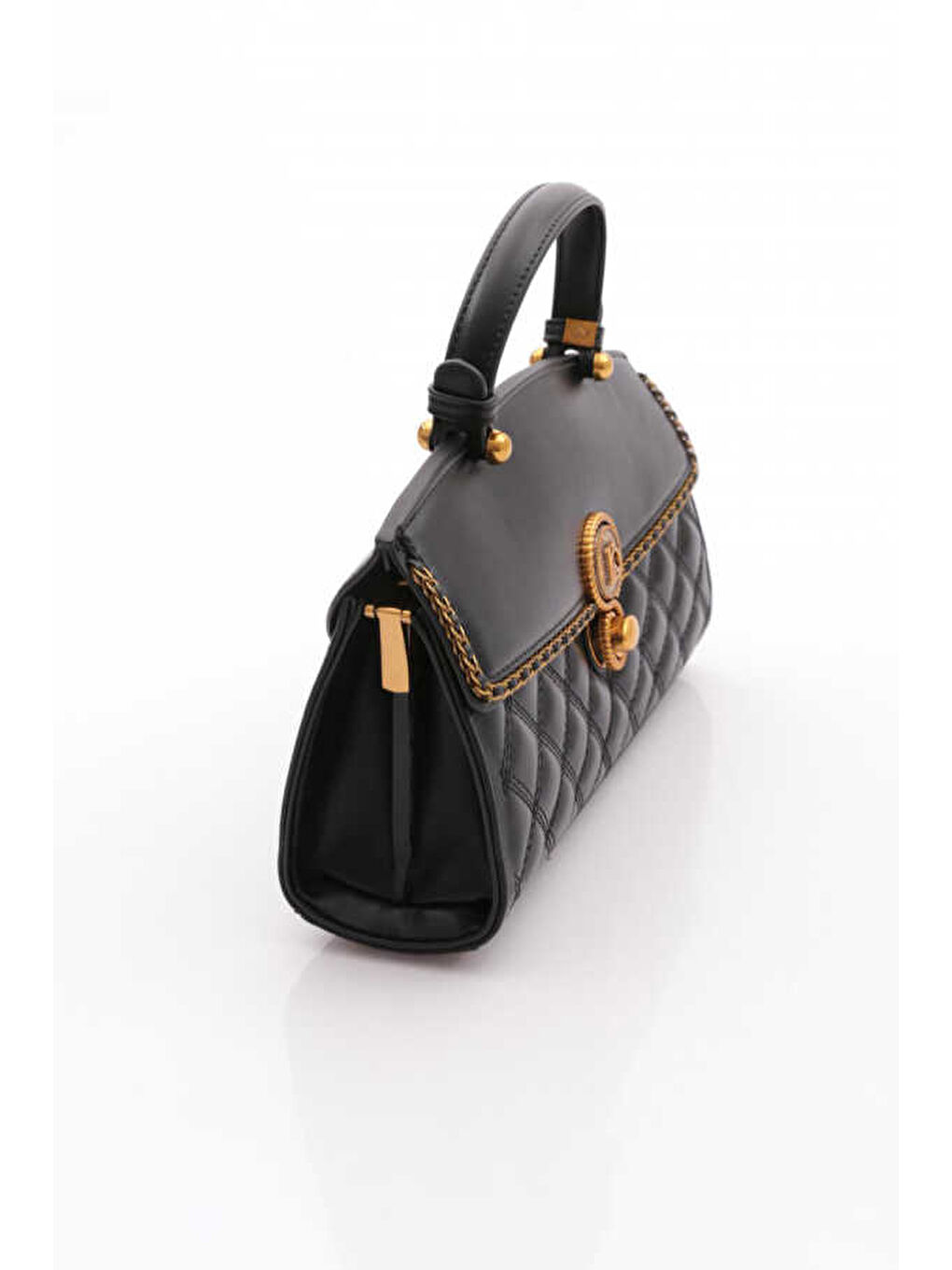 Siyah Kadın El ve Omuz Çantası 25YG343-1