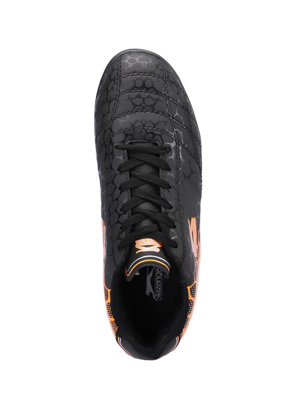 DANGER I HS Erkek Çocuk Halı Saha Siyah / Turuncu Futbol Ayakkabısı-4