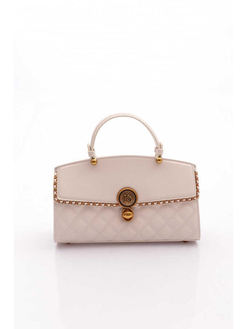 Bej  Kadın El ve Omuz Çantası 25YG343