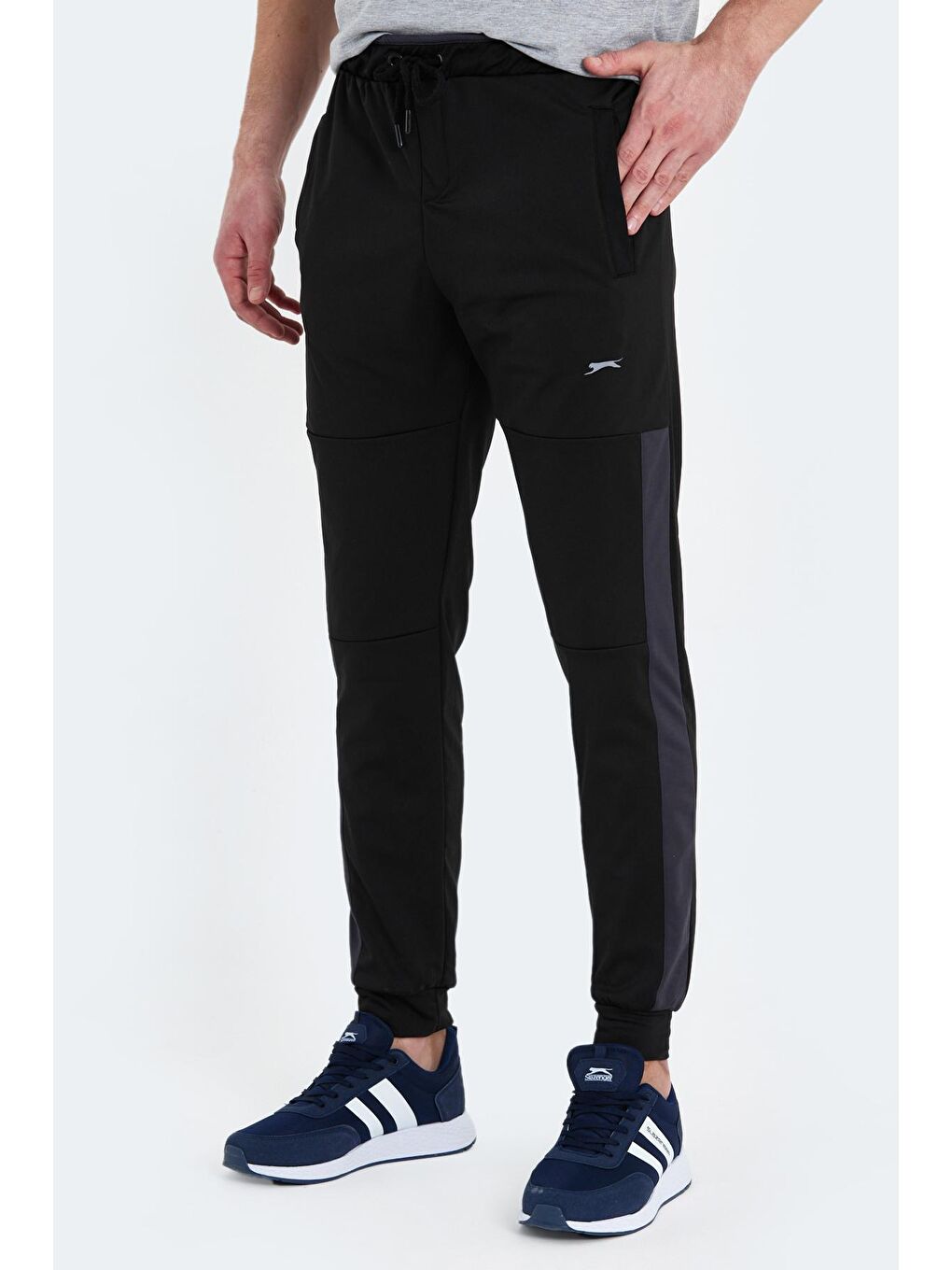 Bej KALLEN Erkek Eşofman Altı Siyah