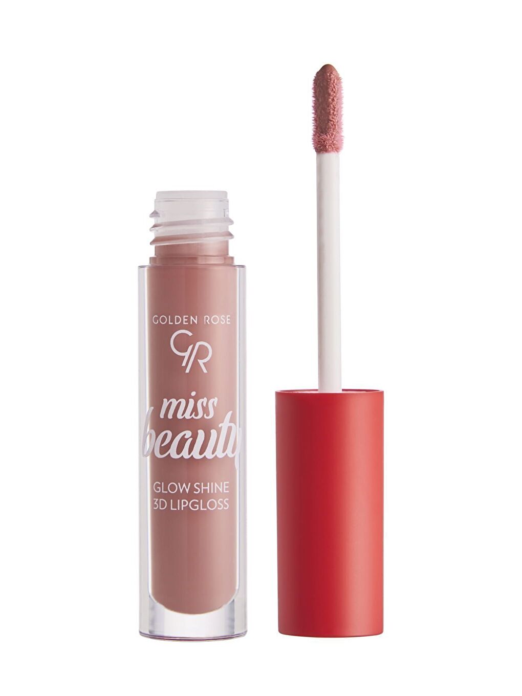 Miss Beauty Glow Shine 3d Lipgloss No: 01 Nude Chic - Yoğun Dudak Parlatıcısı-2