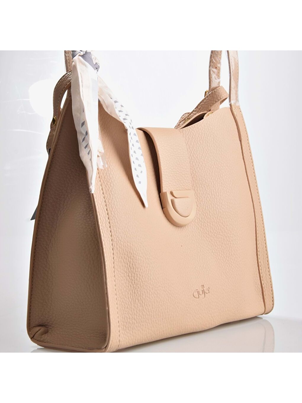 Bej  Kadın El ve Omuz Çantası 25YG333-1