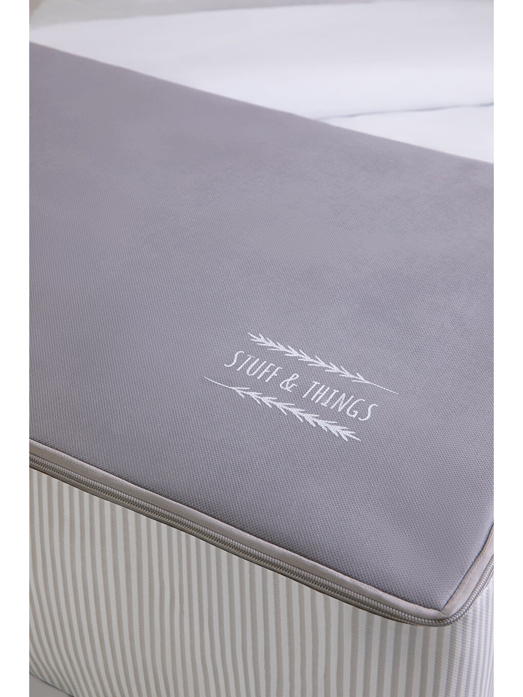 3'lü Mega Boy Gri Renk Stuff & Things Baza Altı Hurç Set-2