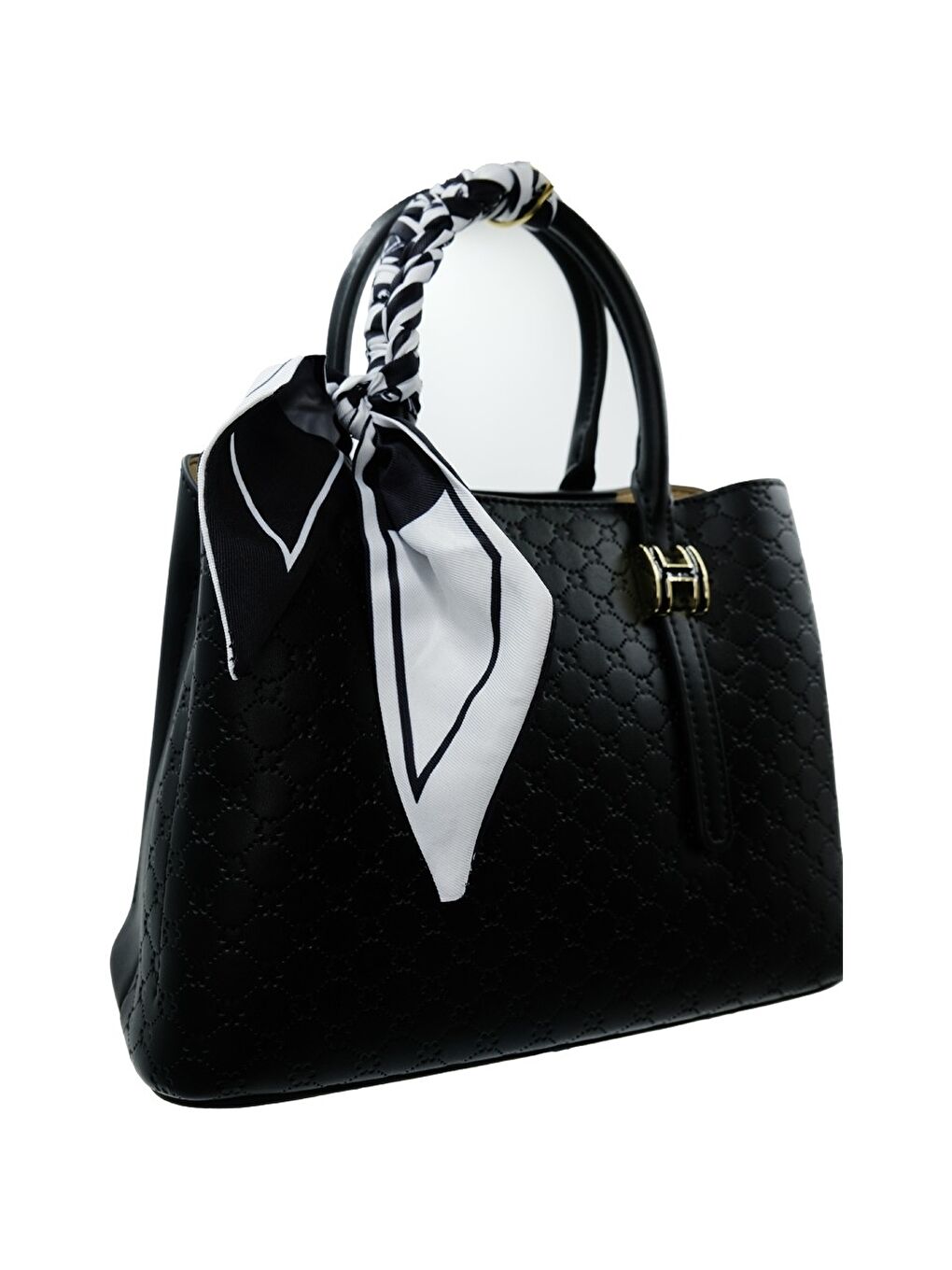 Siyah  Kadın El ve Omuz Çantası 25YG328-2