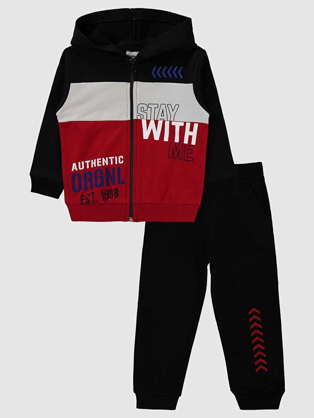 Erkek Çocuk Eşofman Takımı 2-5 Yaş Kırmızı