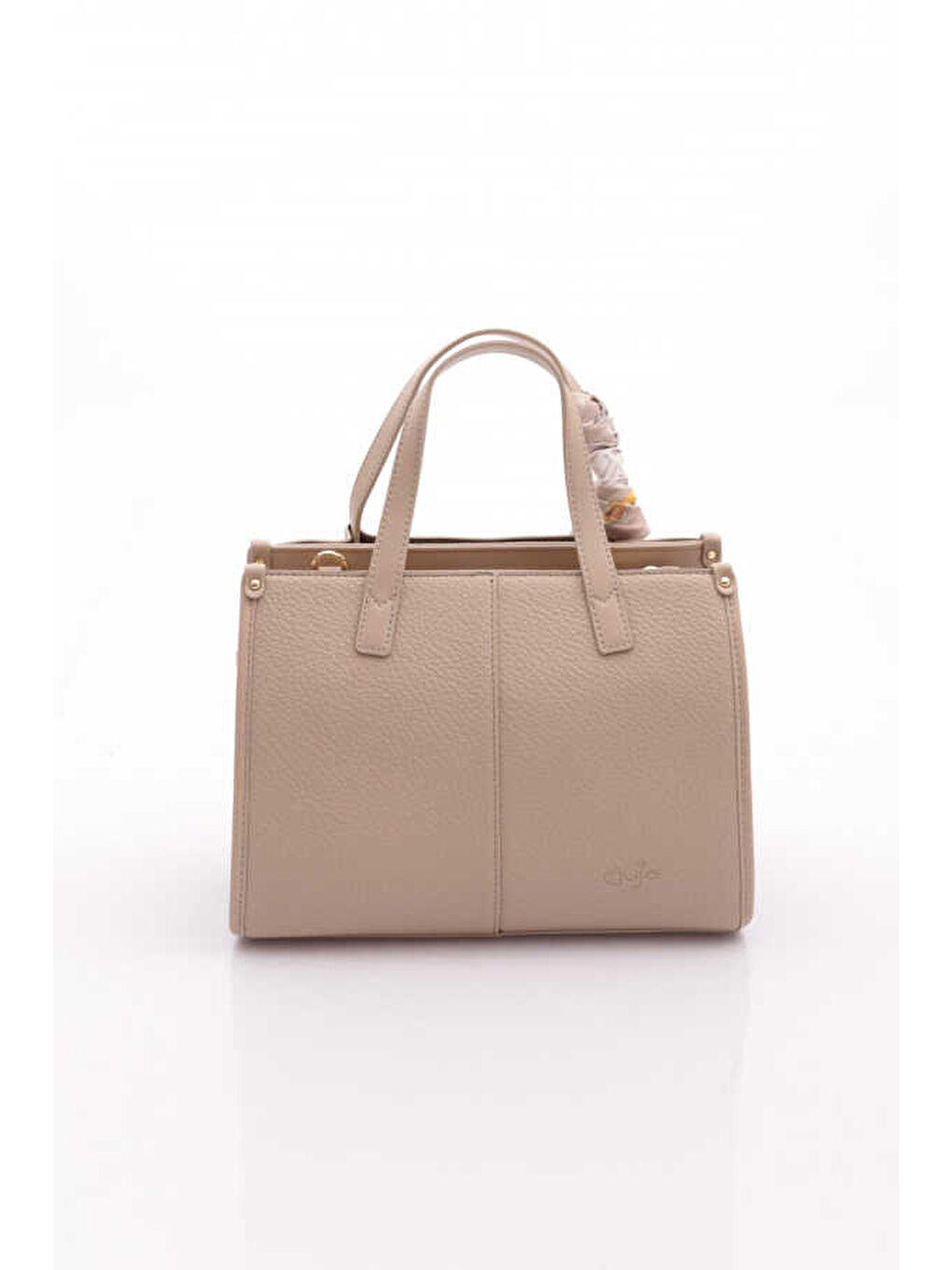 Bej  Kadın El ve Omuz Çantası 25YG300-4