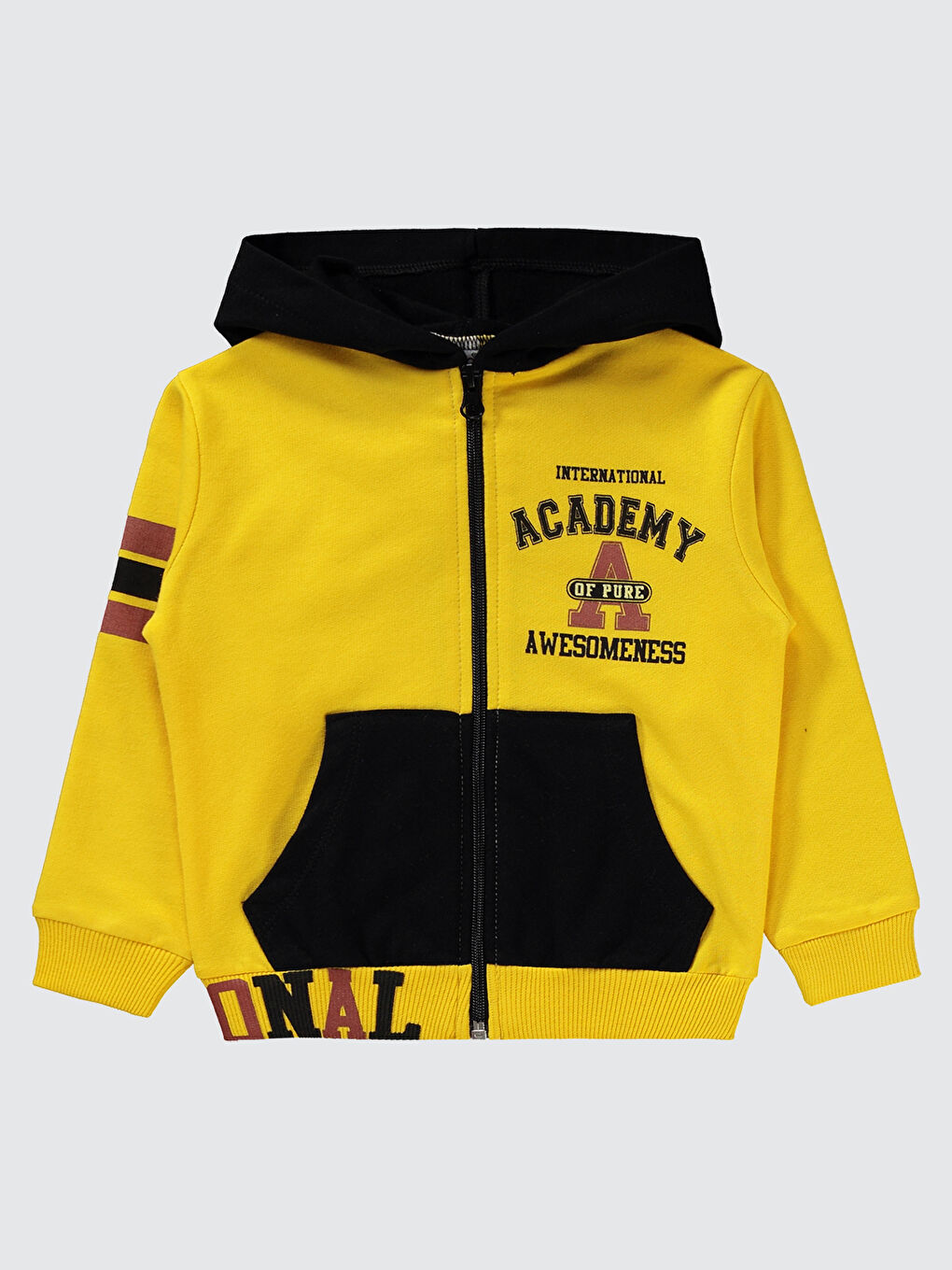 Erkek Çocuk Eşofman Takımı 2-5 Yaş Sarı-1