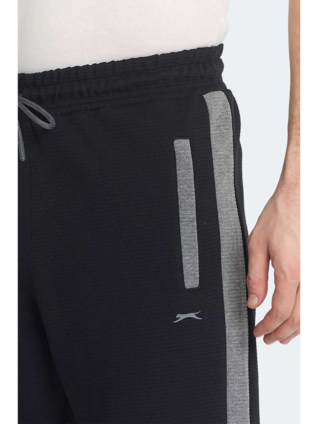 NANDO I Erkek Cepli Siyah Şort-4