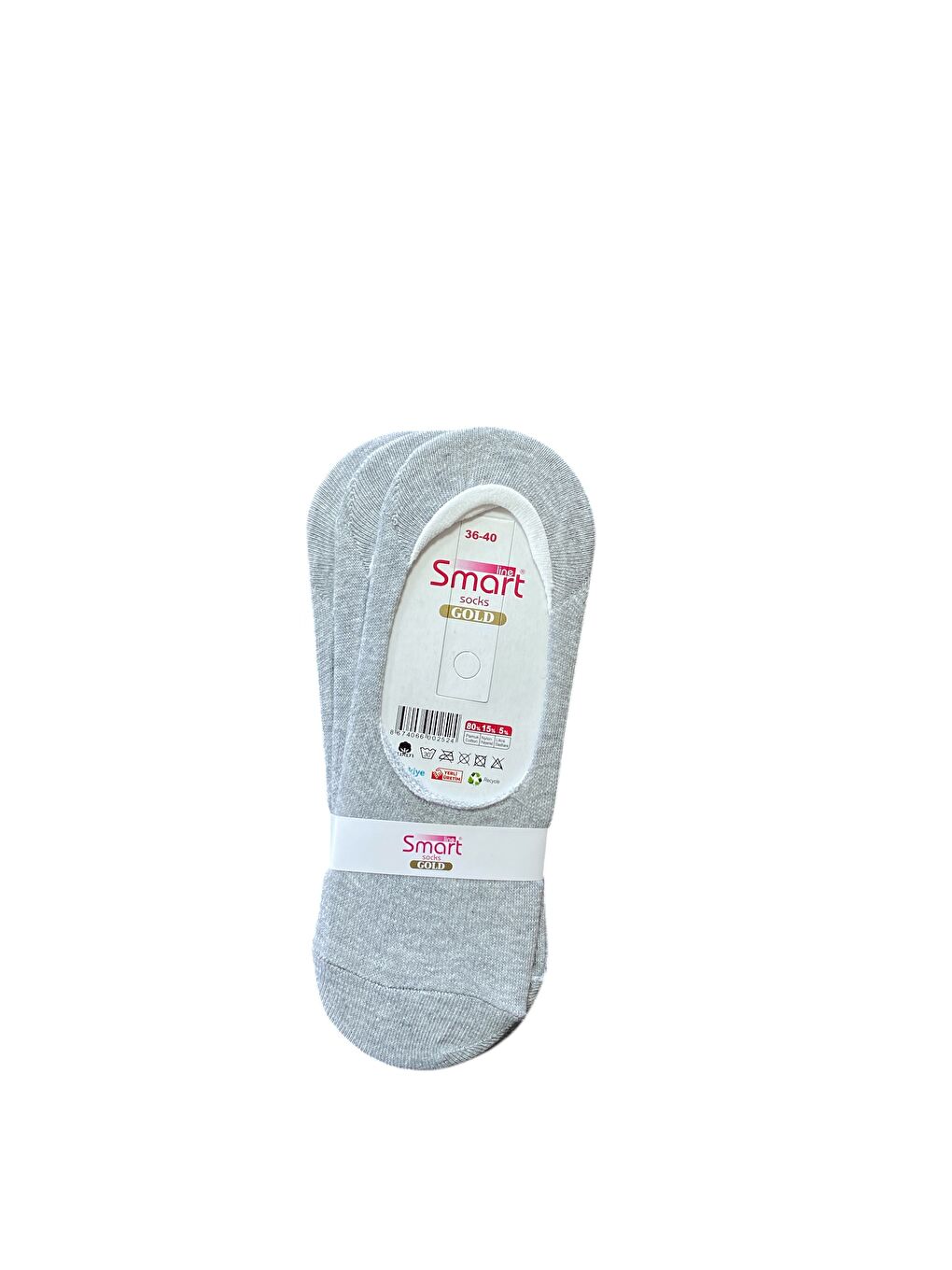 6'lı Kadın Karışık Pamuklu Yumuşak Kaliteli Babet Çorap-6