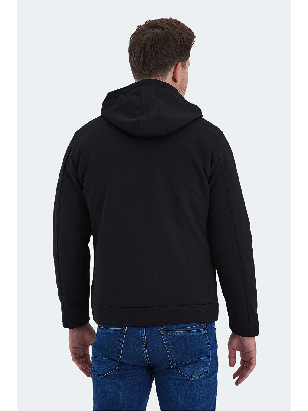 HENDRIKKO Erkek Mont Kaban Siyah-1