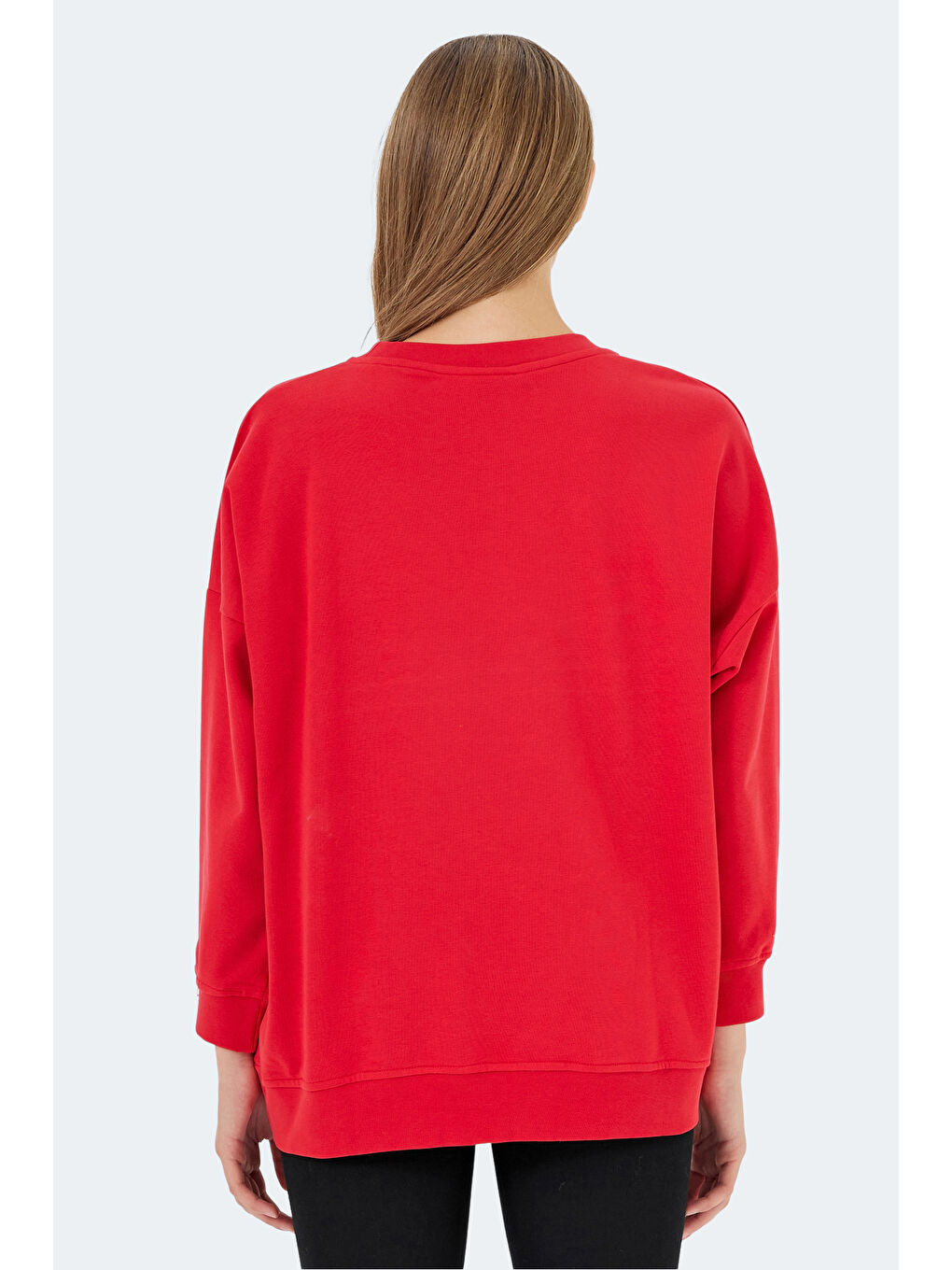 VIKENTI SW Kadın Kırmızı Sweatshirt-1