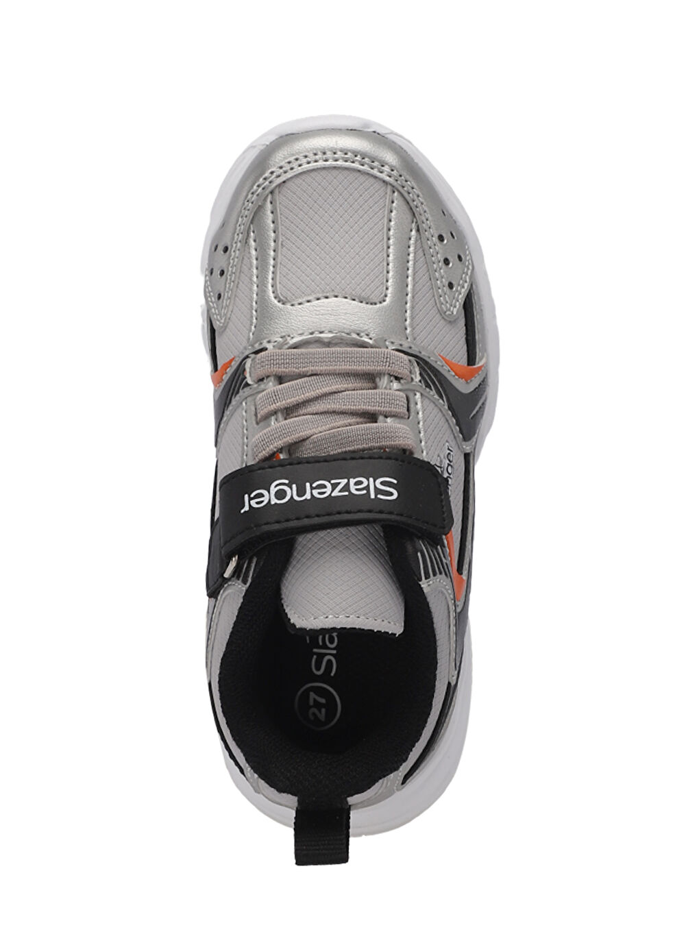 KENDALL Unisex Çocuk Cırt Cırtlı Gri / Siyah Günlük Spor Ayakkabısı-4