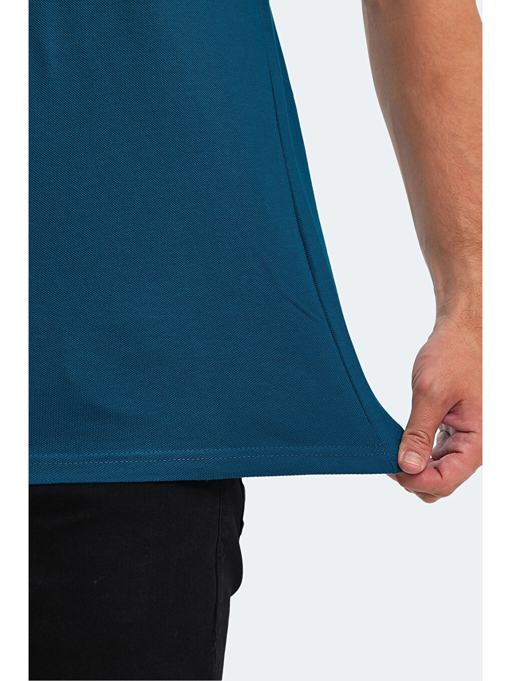 SOHO Erkek %100 Pamuk Tişört Petrol-4