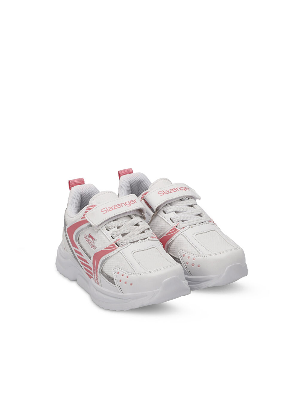 KENDALL Kız Çocuk Cırt Cırtlı Beyaz / Pembe Günlük Spor Ayakkabısı-1