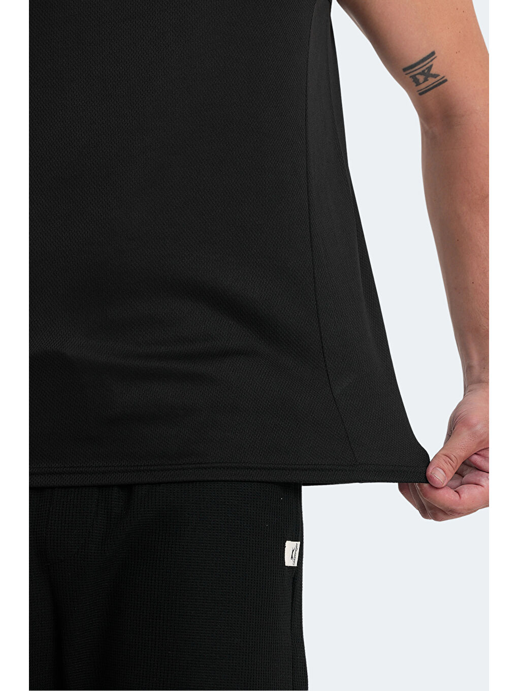 VASANTA Erkek Tişört Siyah-5