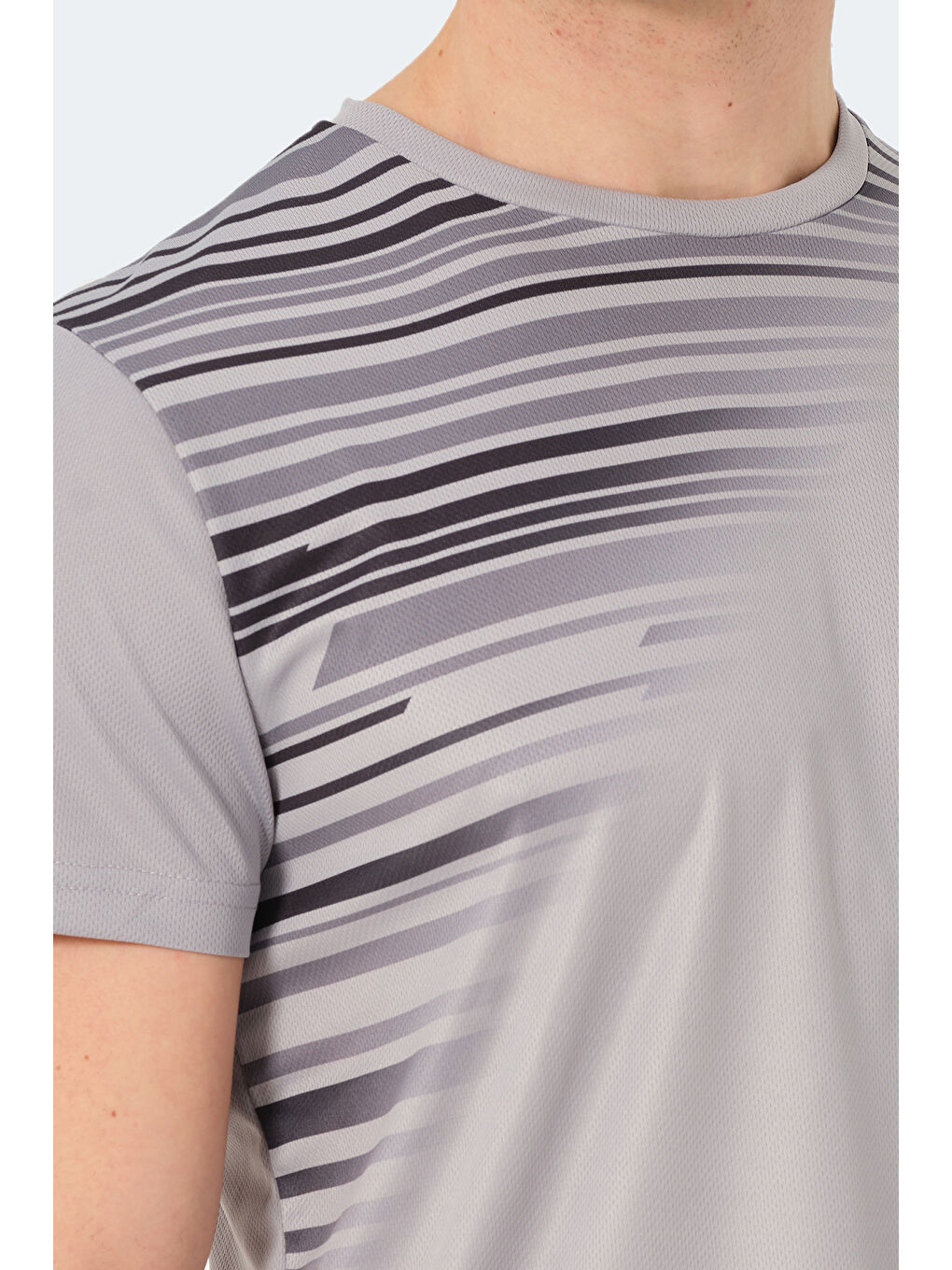 Erkek Tişört Gri-4