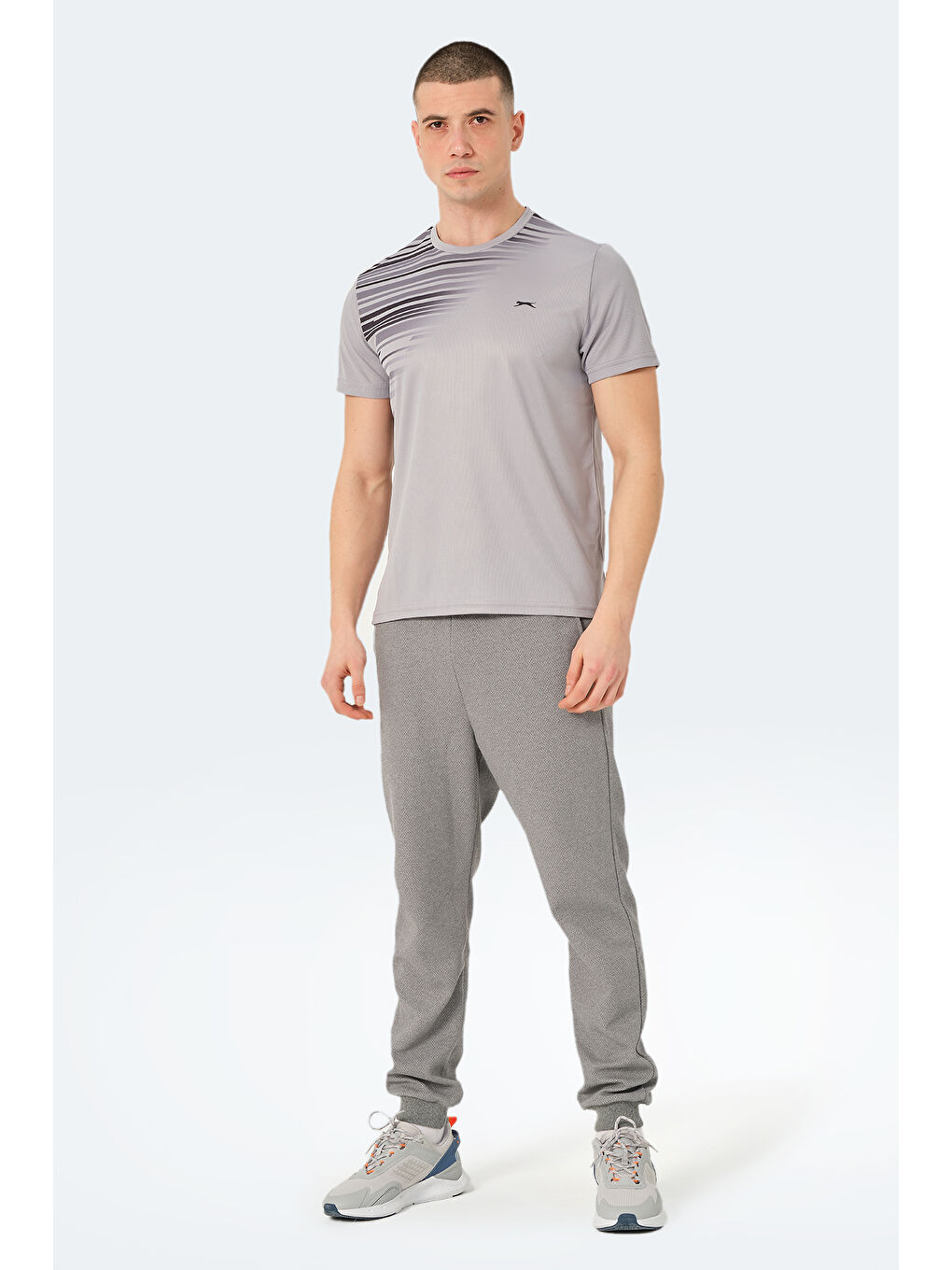 Erkek Tişört Gri-6