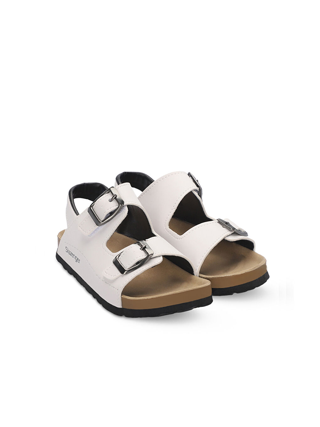 KOBBY Unisex Çocuk Beyaz Sandalet-1