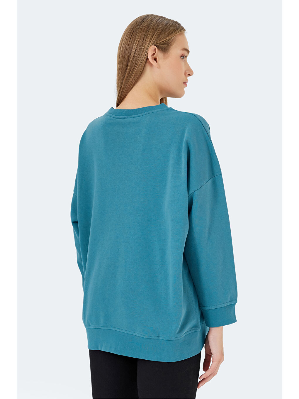 VIKENTI SW Kadın Petrol Sweatshirt-1