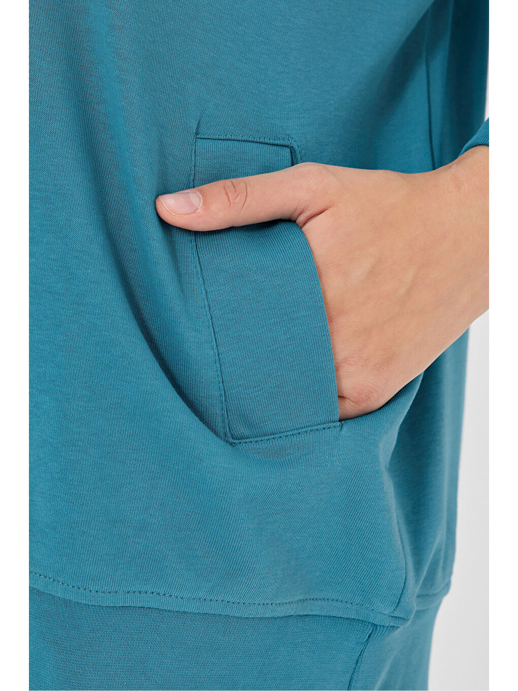 VIKENTI SW Kadın Petrol Sweatshirt-4