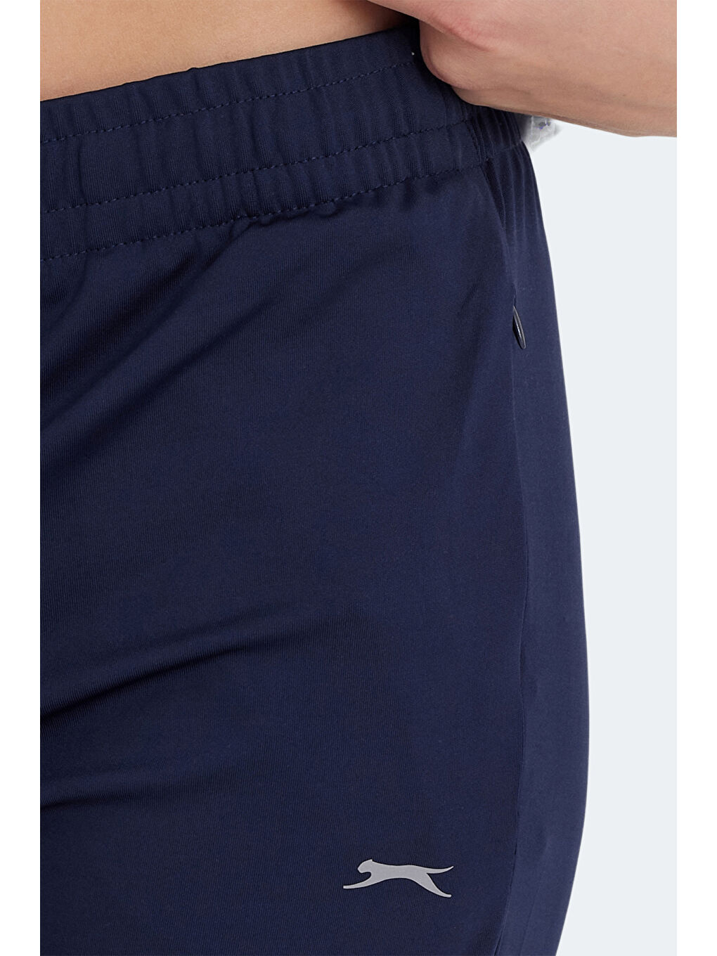 RAQUEL IN Kadın Fermuarlı Dik Yaka Cepli Beyaz Eşofman Takımı-5