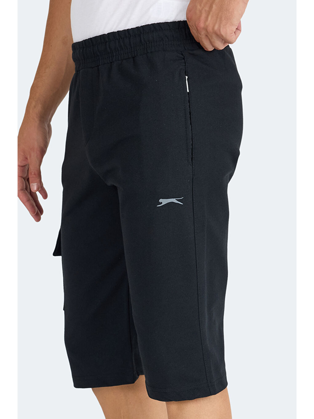 NECK I Erkek Cepli Kapri Siyah Şort-3