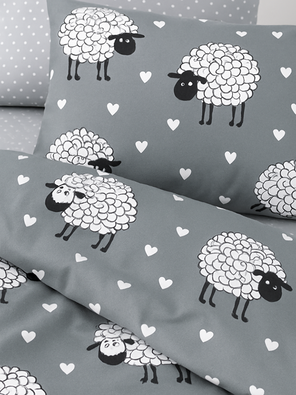 Antrasit Kuzu Bebek Nevresim Seti-1