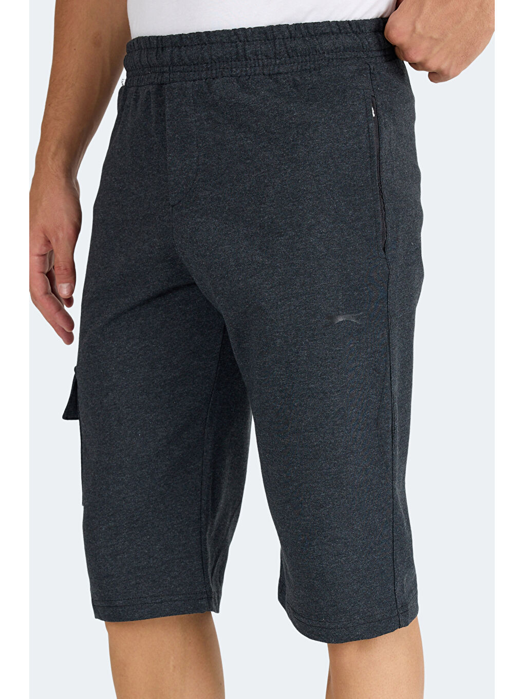 NECK I Erkek Cepli Kapri Koyu Gri Şort-3