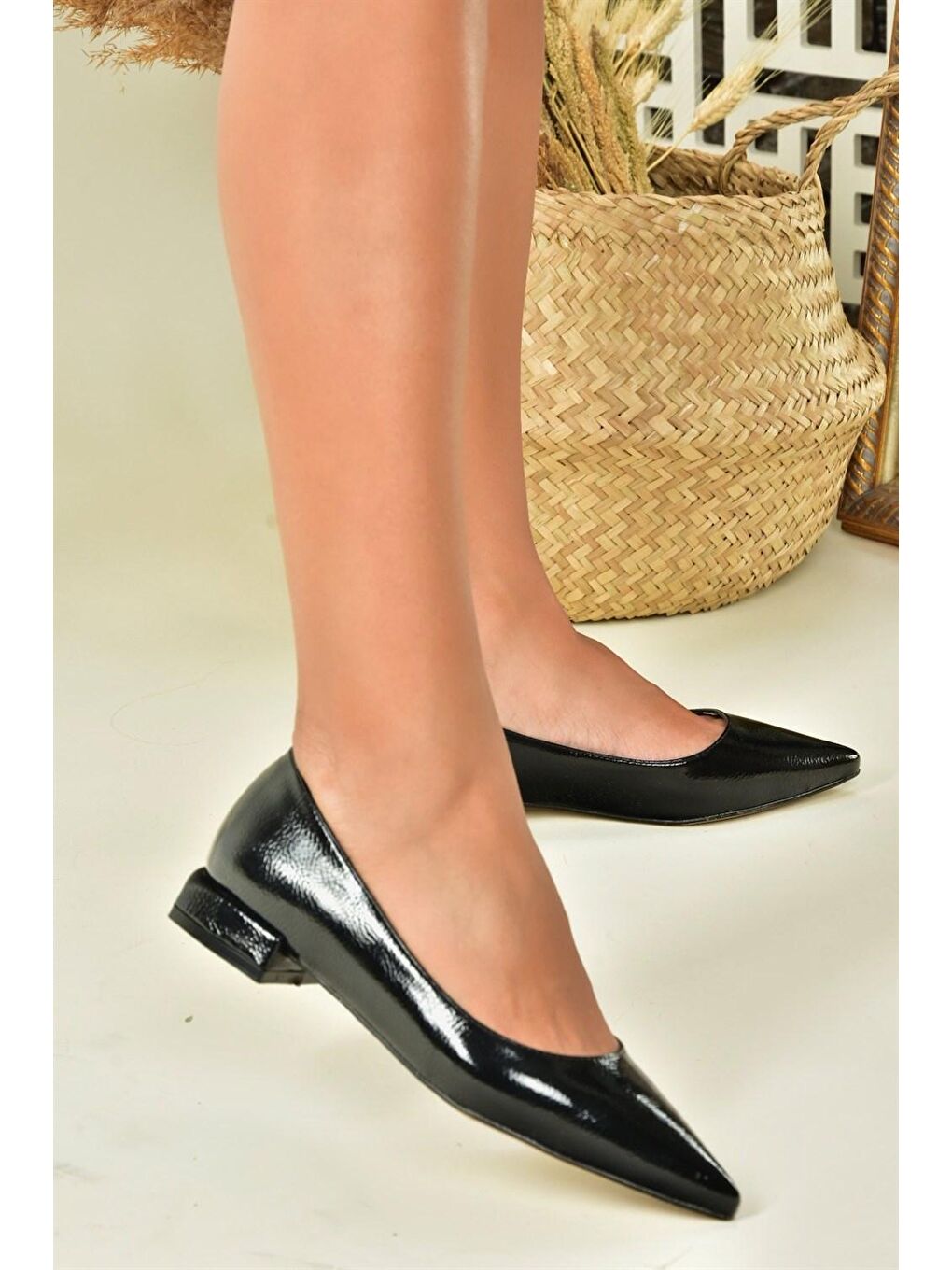 N8202004 Siyah Günlük Kadın Ayakkabı-1