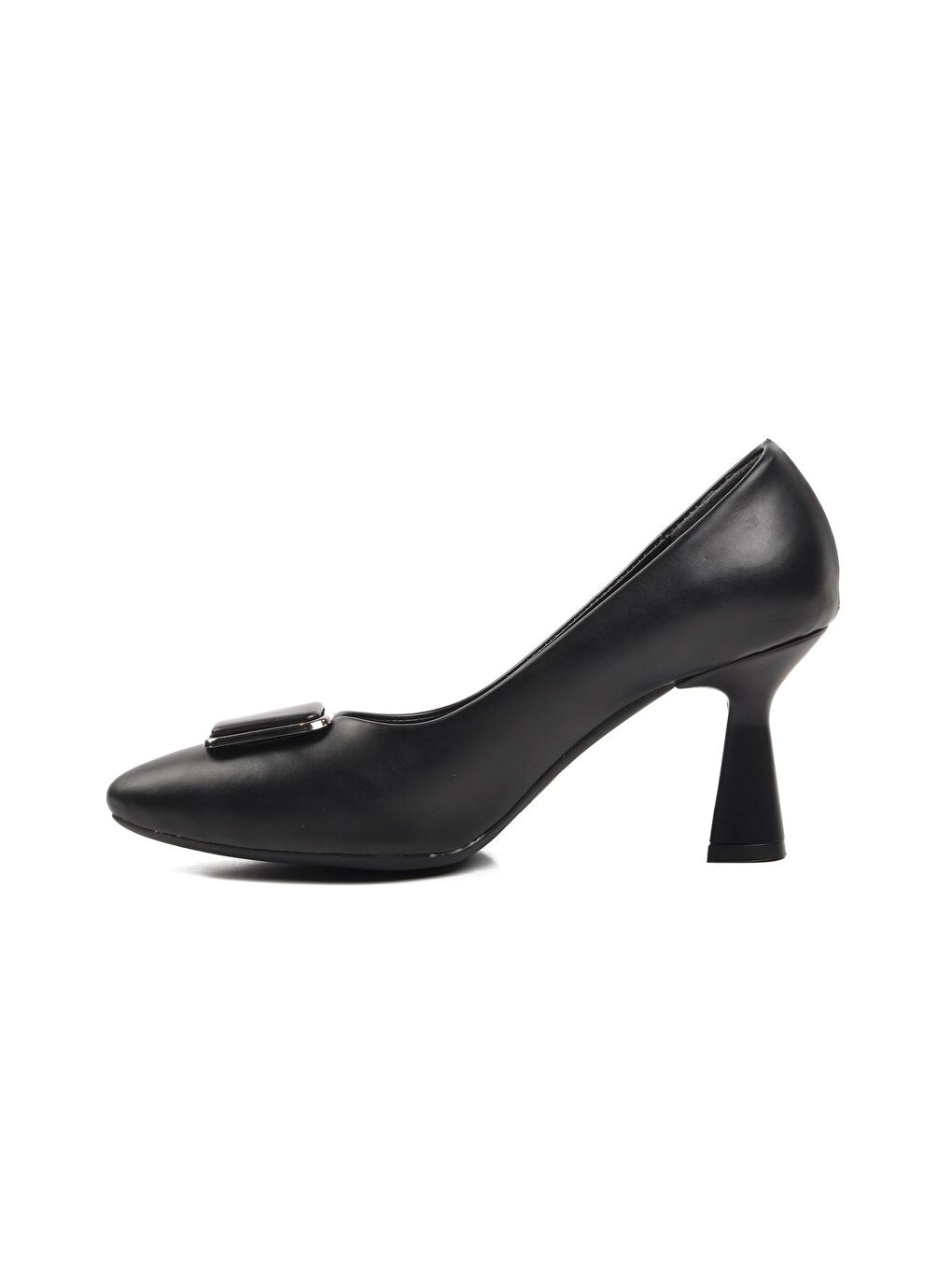 289202 Siyah Kadın Topuklu Ayakkabı-1