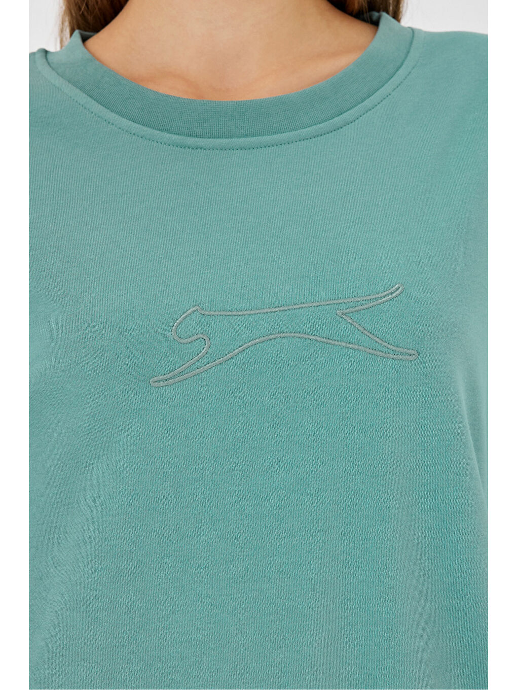 VIKENTI SW Kadın Yeşil Sweatshirt-3