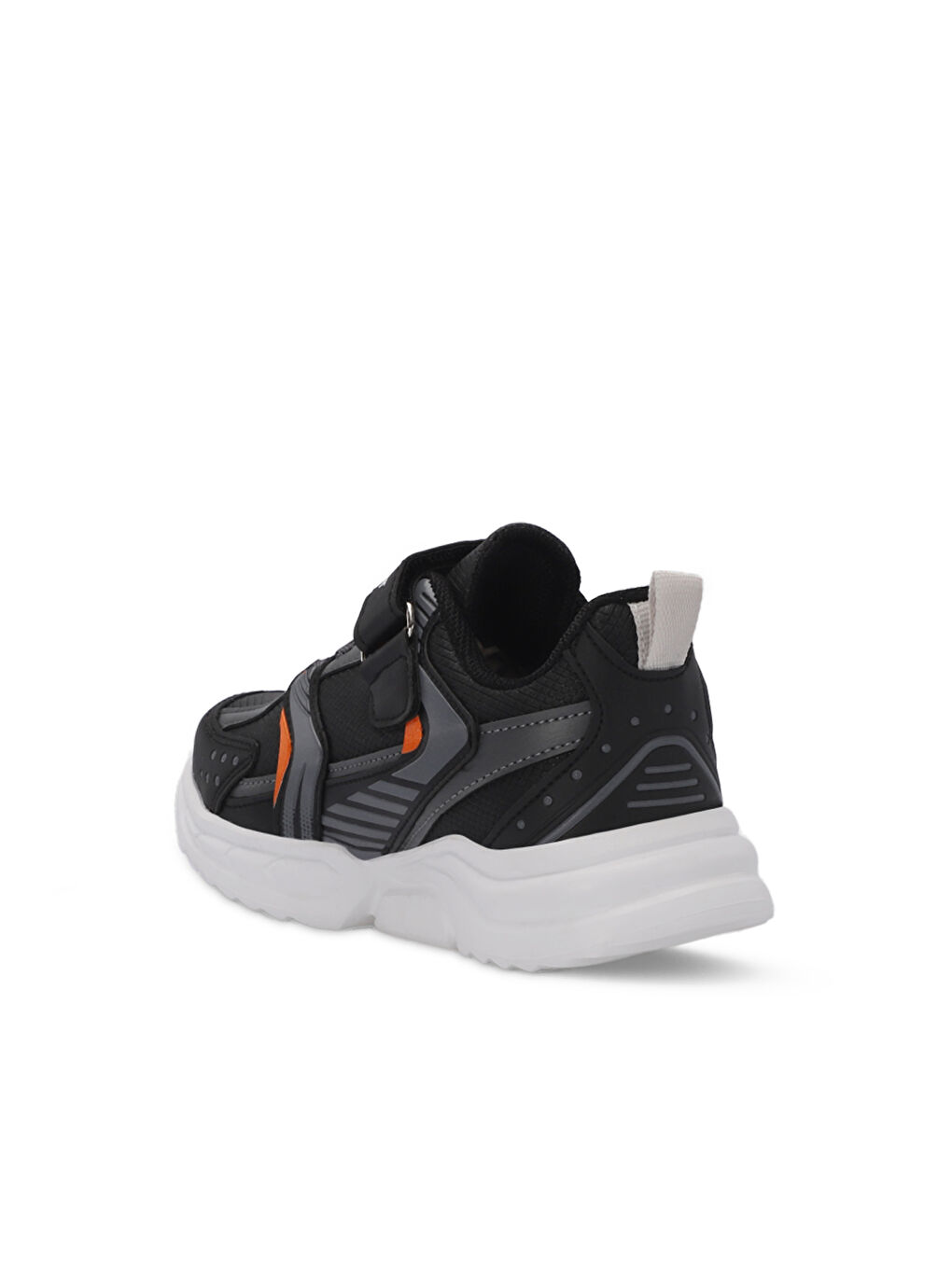 KENDALL Unisex Çocuk Cırt Cırtlı Siyah / Koyu Gri Günlük Spor Ayakkabısı-2