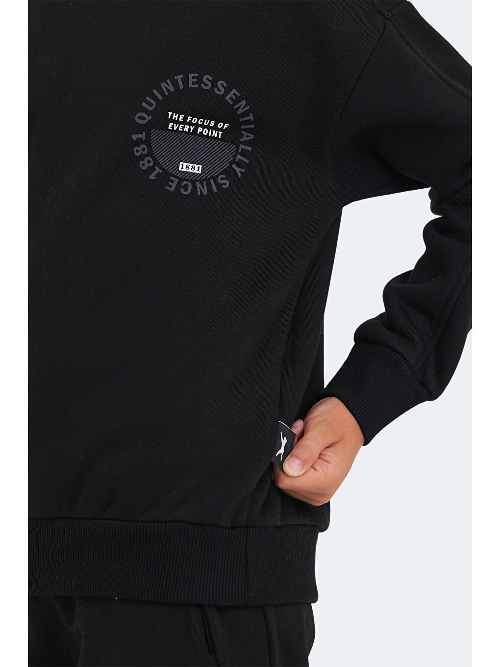 Erkek  Çocuk Sweatshirt Siyah-3