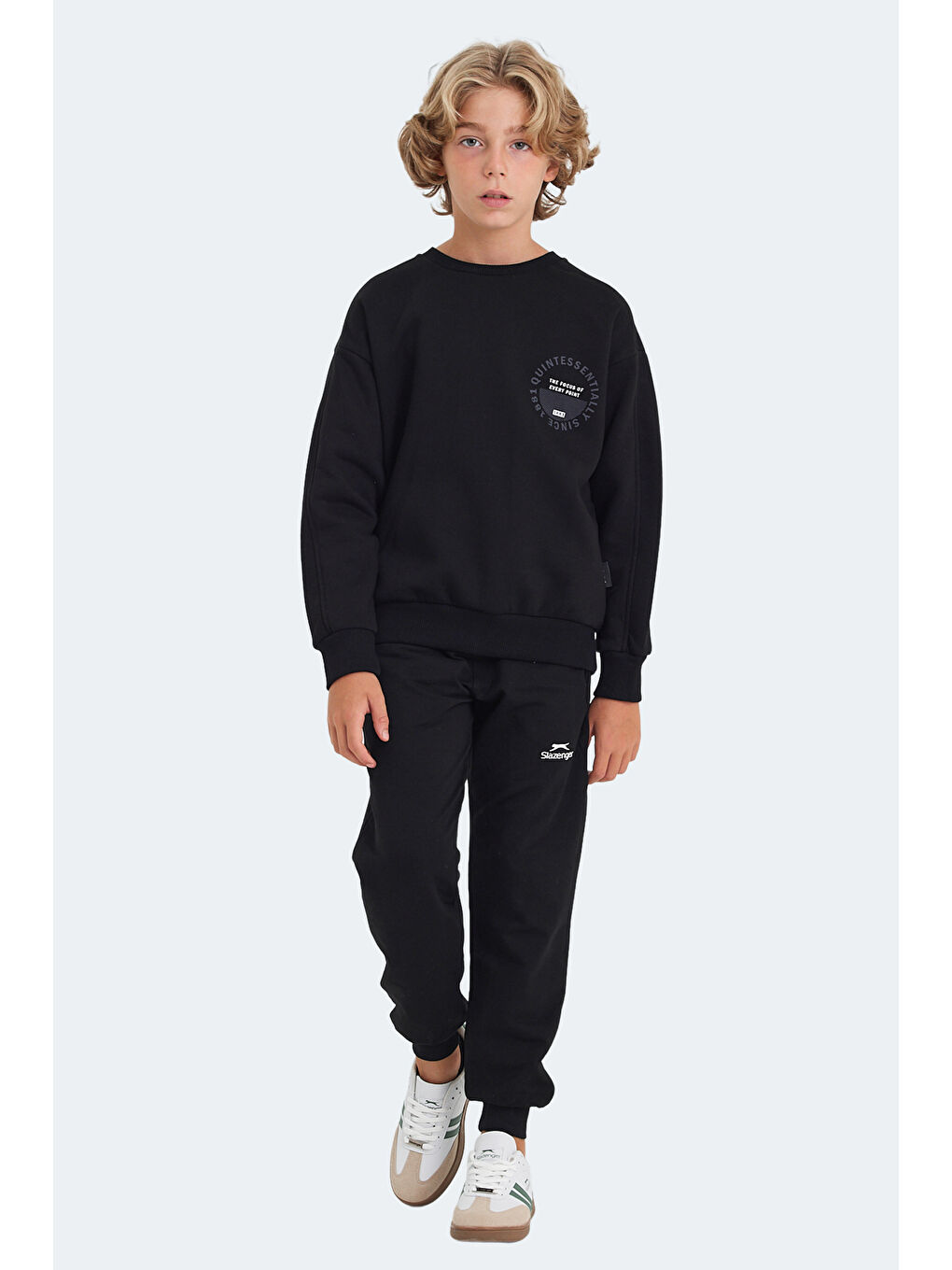 Erkek  Çocuk Sweatshirt Siyah-6