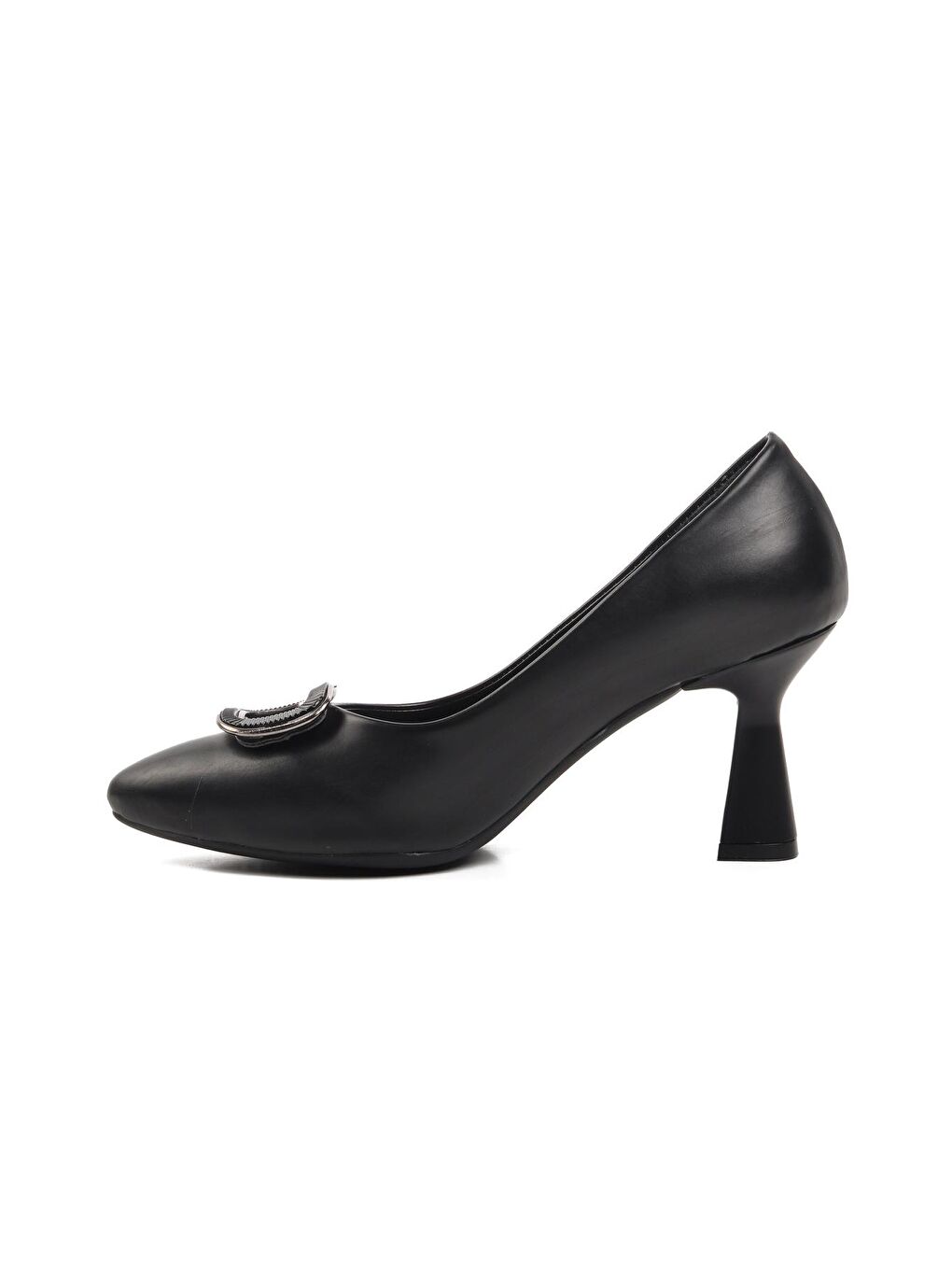 289200 Siyah Kadın Topuklu Ayakkabı-1