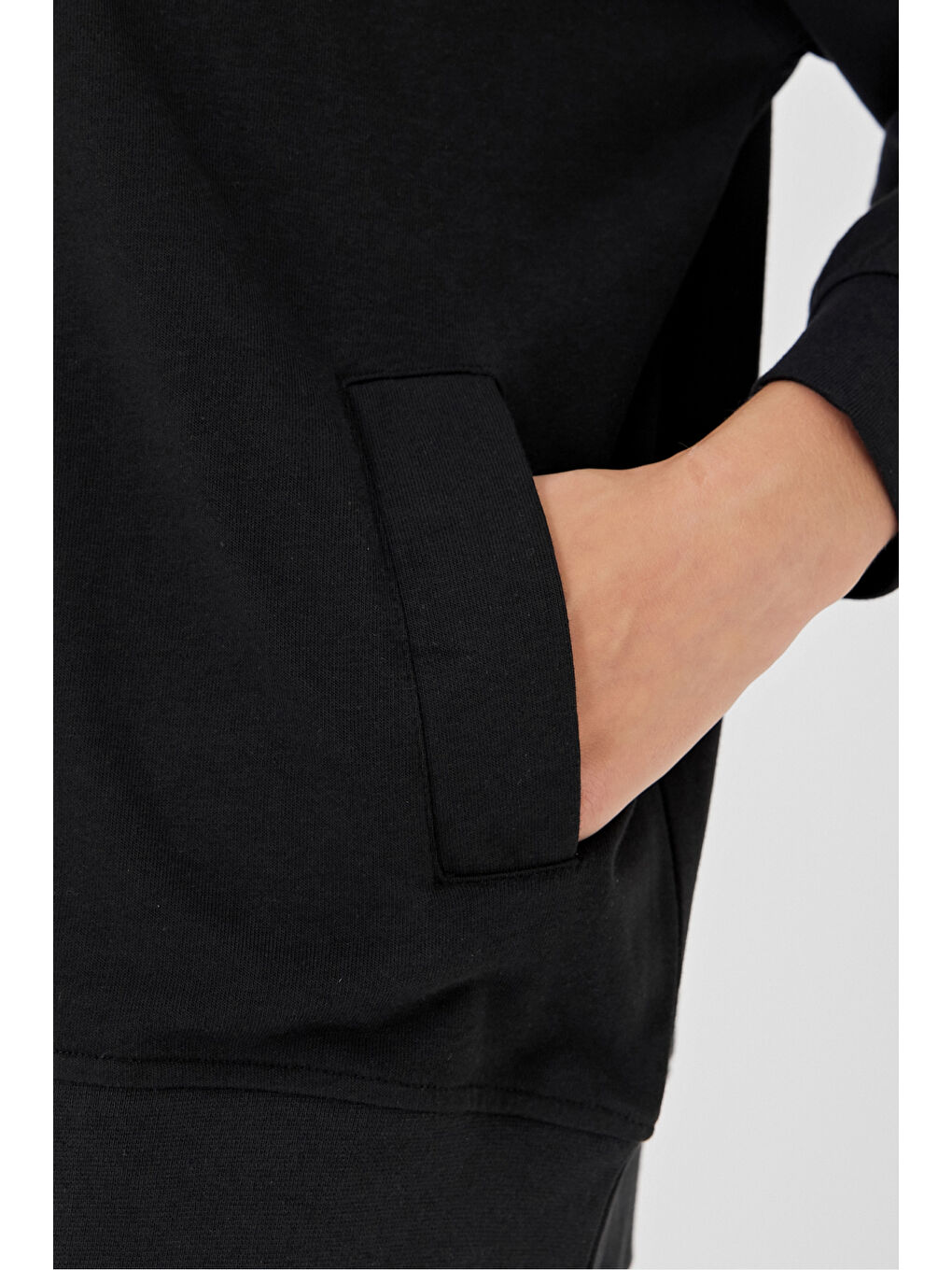 VIKENTI SW Kadın Siyah Sweatshirt-4