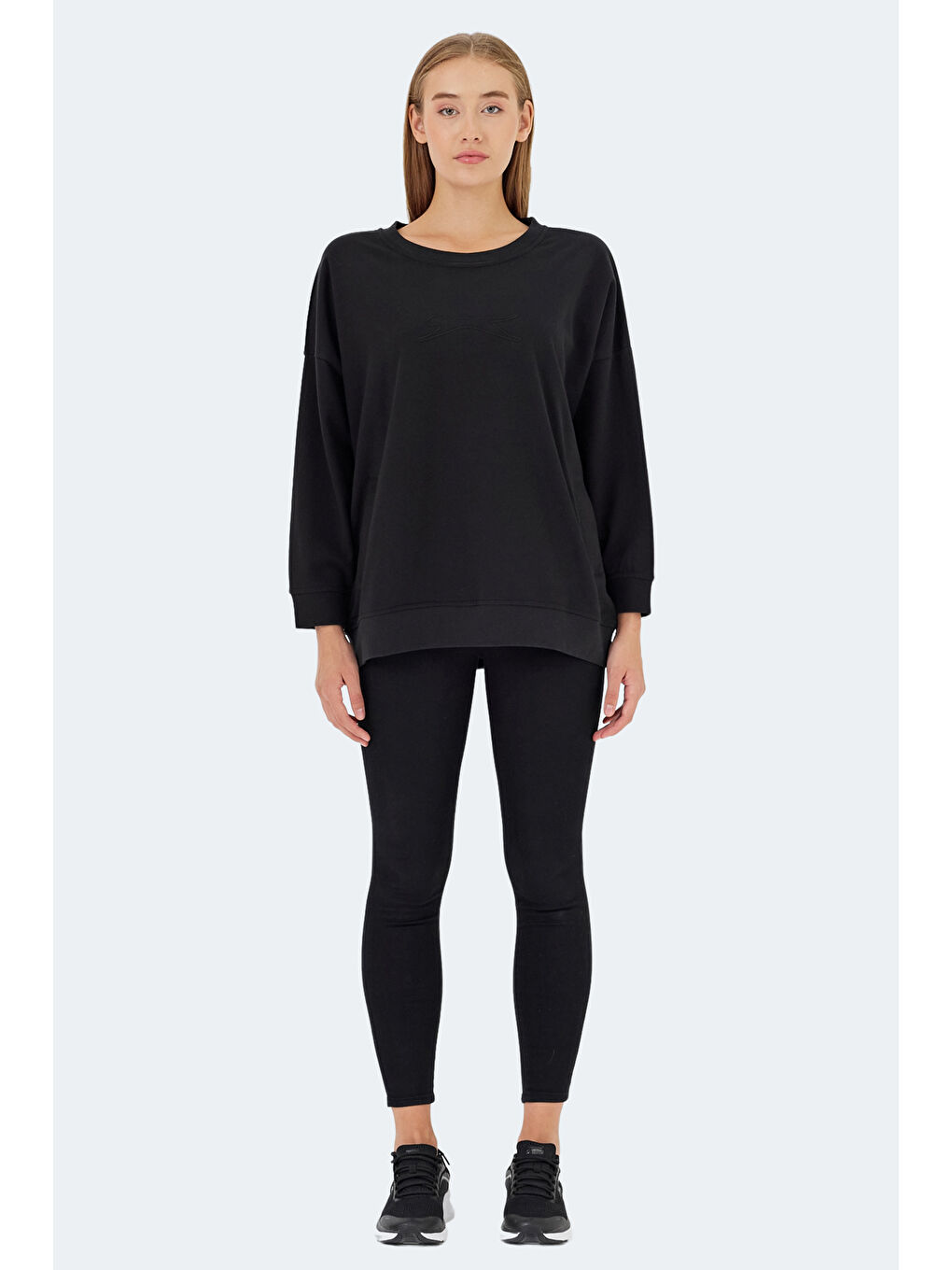 VIKENTI SW Kadın Siyah Sweatshirt-6