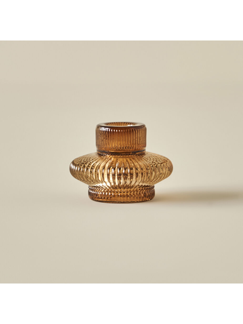 Kahverengi Leonor Mumluk Koyu Kahve (7,9x7,9x6 cm)-1