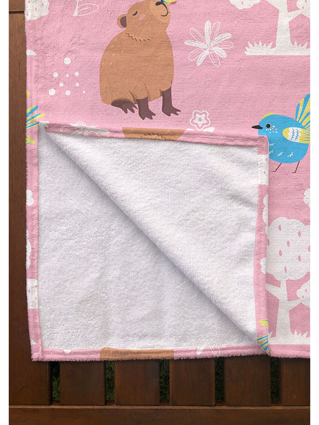 Karışık Özel Tasarım desenli Hızlı Kuruyan 75x150 cm Plaj Havlusu – Baskılı-1