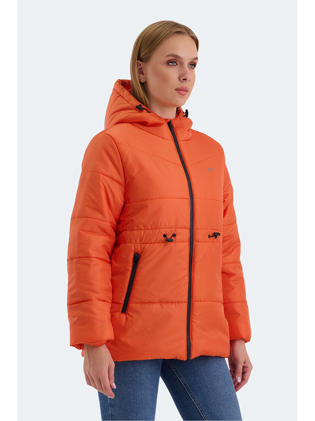 CALLU Kadın Mont Kaban Turuncu-3